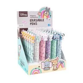 Expositor 36 Boligrafos Tinta Borrables Bambi