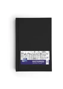 Bloc Esbozo Cosido Artbook Oxford A6 96H 100G Negr