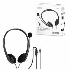 Auricular + Mic Pc Control Volumen Jack 1*3. 5Mm Ne