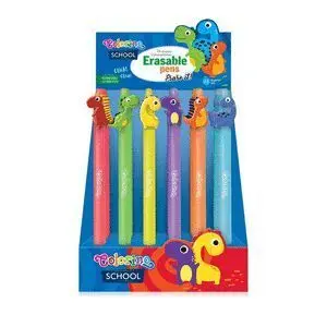 Expositor 36 Boligrafo Borrable Dinosaurs
