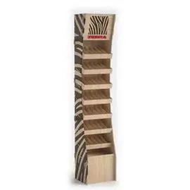 Expositor Vacio Zebra Madera Capacidad 440 uds