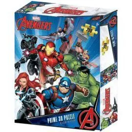 Puzle Lenticular Prime 3D 200 Pzas Marvel Vengador