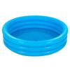 PISCINA HINCHABLE 3 AROS AZUL 114X25CM - 156 L