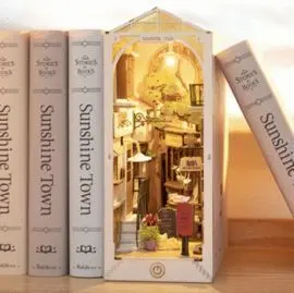 Maqueta Sujetalibros Libreria Sunshine Town