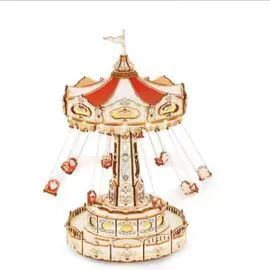 Maqueta Carrusel Swing Ride