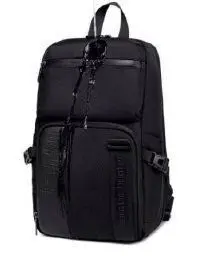 Mochila de Excursion de Camuflaje Negra