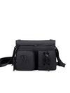 BOLSO BANDOLERA CON BOLSILLOS FRONTALES