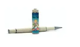 Lapicera Roller Lpp Beige con Capa - 3