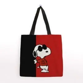 Bolsa Algodon Snoopy Pequeña-3