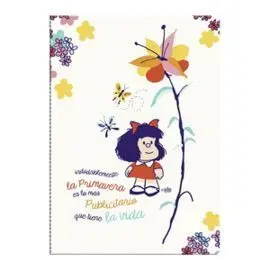 Libreta Tapa Blanda Grande - Mafalda