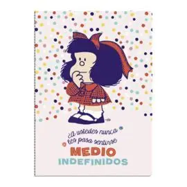 Libreta Tapa Blanda Grande - Mafalda