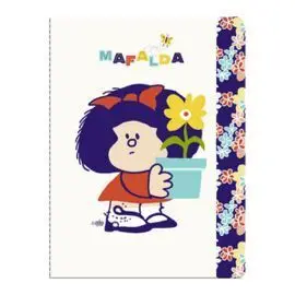 Libreta Tapa Blanda Mediana - Mafalda