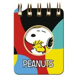 Mini Block con Espiral Snoopy Colorfull