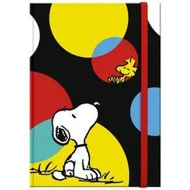 Libreta Tapa Dura Mediana Snoopy Colorfull