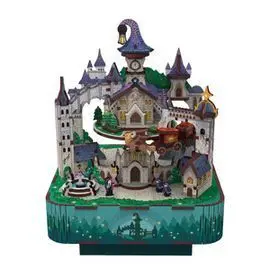 Maqueta Musical Castillo Magico con Luz