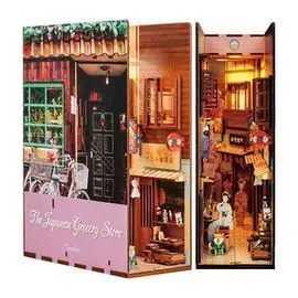 Maqueta Book Nook Tienda Japonesa con Luz/Sensor M