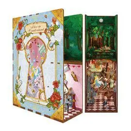 Maqueta Book Nook con Luz Alicia Pais de las Marav