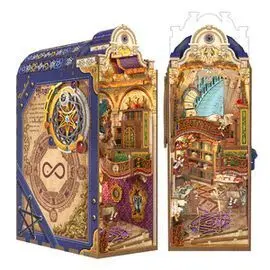 Maqueta Book Nook con Luz Biblioteca Magica