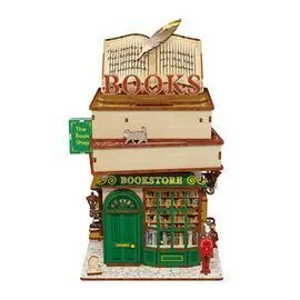 Maqueta con Luz Libreria Time con Compartimento se