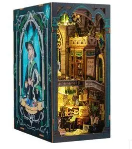 Maqueta Book Nook con Luz Hechizos Oscuros