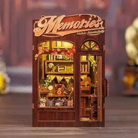 Maqueta con Luz Libreria Musical Memories