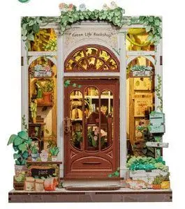 Maqueta con Luz Libreria Green Life