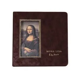 Cuaderno Impresionante Relieve 3D Da Vinci Mona Li