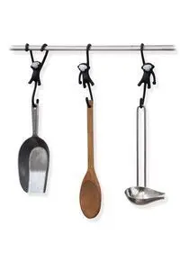 Colgadores de Cocina Black Monkeys Pack 3 uds