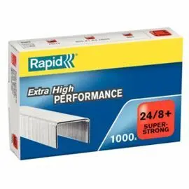 Grapas 24/8+ mm Caja 1000 Super Strong