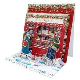 Tarjeta Felicitacion Greeting 3D Popup Libreria Na