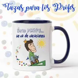 Taza Ceramica Profesores este Profe se Va