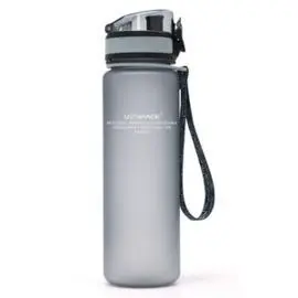 Botella Tritan Gris 650 Ml