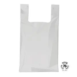 Bolsa Camiseta 40X50 70 Reciclado 100 Unidades