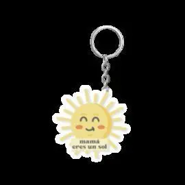 Llavero Mamá Eres un Sol