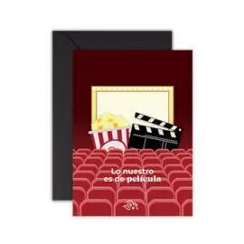 Tarjeta - lo nuestro Es de Pelicula