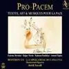 Pro Pacem Textes, Art& Musiques Popur la Paix
