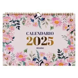 Calendario 2025 35X25 Floral