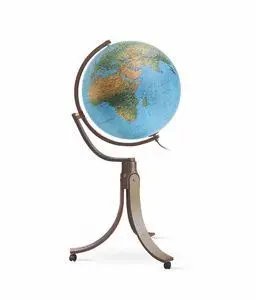Esfera de Piso Emily Azul 50 Cms