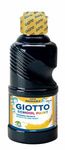 TEMPERA LIQUIDA 250ML GIOTTO LAVABLE NEGRO