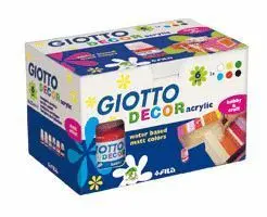 Tempera Acrilica Giotto Decor 25 Ml Estuche 6 ud