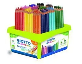Lapiz Giotto Stilnovo Maxi Schoolpack 144 Colores