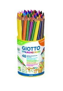 Lapiz Giotto Stilnovo Maxi 48 Colores Surtidos