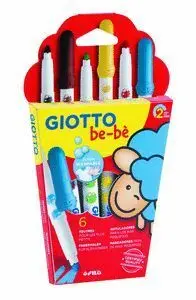 Estuche 6 Super Rotuladores Giotto-Be-Be Colores Surtidos