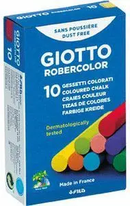 Tiza Robercolor C/10 Colores Surtidos ( Paquete 10