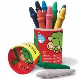 Ceras Giotto Bebes 12 uds Colores Surtidos