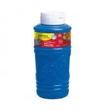 Pintura Dedos Giotto Bebe 750 Ml Azul Cyan Primari