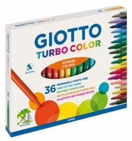Rotulador Giotto C/36 Col Turbo Color