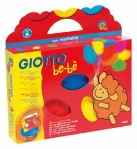 Set 4 Botes 150Gr. Pintura de Dedos