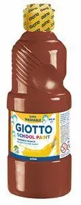 Tempera Escolar Giotto 500Ml Marron