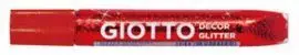 Giotto Decor Glitter Glue Rojo 10. 5 Ml Caja 20 ud